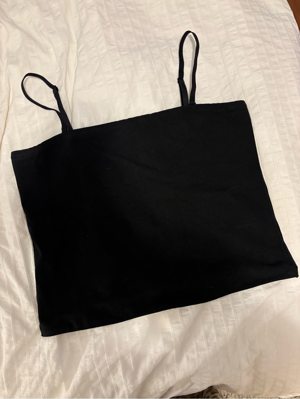 GAP Black Spaghetti Strap Tank